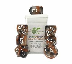 Role 4 Initiative - Diffusion Lava Field Numbers Arch'D4 7pc
